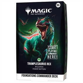 Foundations - Starter Commander Deck - Tramplesaurus Rex - Magic the Gathering